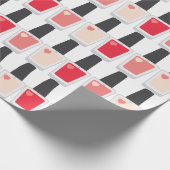 爪、 ネイルポーランド ラッピングペーパー (角)