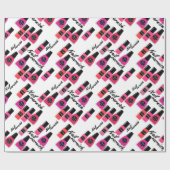 爪、 ネイルポーランド ラッピングペーパー (フラット)