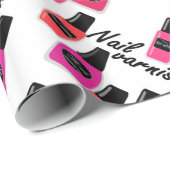 爪、 ネイルポーランド ラッピングペーパー (ロールコーナー)