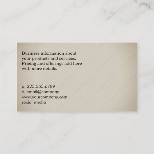 爪、 ネイルポーランド 名刺 (裏面)