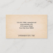 爪、 ネイルマニキュアツール | アポイントメント (裏面)