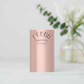 爪、 ネイルマニキュアペディキュアスキニーバラ金ゴールドプロ 名刺 (スタンド正面)