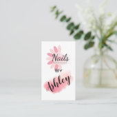 爪、 ネイルマニキュア 名刺 (スタンド正面)