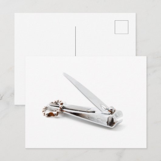 爪、 ネイル切り ポストカード (正面/裏面)