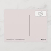 爪、 ネイル化粧品1 – ポストカード (裏面)