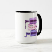 爪、 ネイル引用文デザイン マグカップ (正面右)