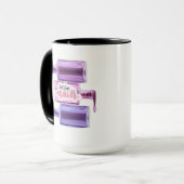 爪、 ネイル引用文デザイン マグカップ (正面左)