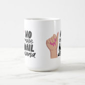 爪、 ネイル引用文デザイン モーフィングマグカップ (中央)