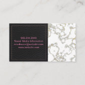 爪、 ネイル技術ツール | マニキュアペディキュア気に 名刺 (裏面)