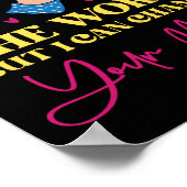 爪、 ネイル技術ネイルアーティスト私は世界を変えることができないが ポスター (角)