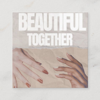 爪、 ネイル招待状 エンクロージャーカード