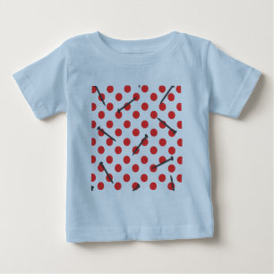 爪、 ネイル模様 ベビーTシャツ