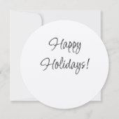 爪、 ネイル研磨リースサロン/スパカスタマイズ サンキューカード (裏面)