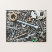 爪、 ネイル、ボルト、ネジおよびその他のパズル ジグソーパズル (横)