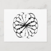 爪、 ネイル ポストカード (正面)