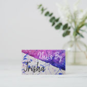 爪、 ネイル 予約カード (スタンド正面)