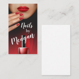 爪、 ネイル 名刺