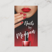 爪、 ネイル 名刺 (正面)