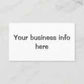 爪、 ネイル 名刺 (裏面)