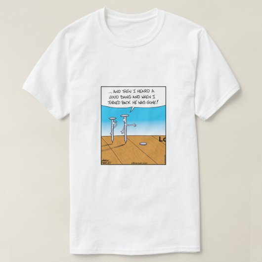 爪、 ネイル – 大きな音を聞いた Tシャツ (デザイン正面)