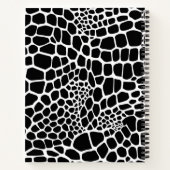 爬虫性アニマルプリント ノートブック (裏面)