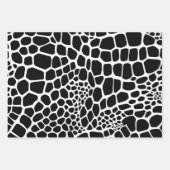 爬虫性アニマルプリント ラッピングペーパーシート (正面3)