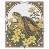 爬虫性カレッタカレッタとゲルセミウム シール (正面)