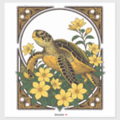 爬虫性カレッタカレッタとゲルセミウム シール (シート)