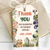 爬虫性子供の誕生日パーティー ギフトタグ