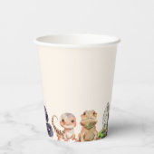 爬虫性子供の誕生日パーティー 紙コップ (裏面)