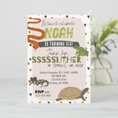 爬虫性誕生日招待状 招待状 (スタンド正面)