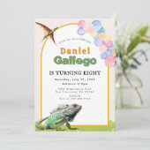 爬虫性誕生日招待状 招待状 (スタンド正面)