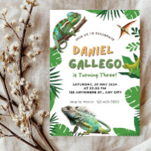 爬虫性誕生日招待状