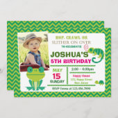 爬虫性誕生日招待状 招待状 (正面/裏面)