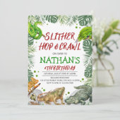 爬虫性誕生日 招待状 (スタンド正面)