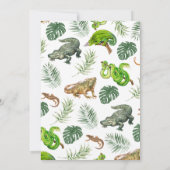 爬虫性誕生日 招待状 (裏面)