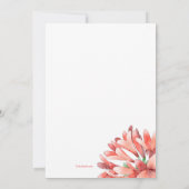 爬虫類との出会いの招待状 招待状 (裏面)