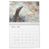 爬虫類と両生類2021 (Chris Milligan) カレンダー (2月 2026)