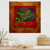 爬虫類の精神 ポスター (キッチン)