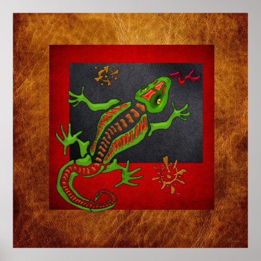 爬虫類の精神 ポスター (正面)