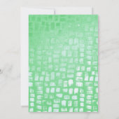 爬虫類ショー　バースデーパーティー招待状 招待状 (裏面)