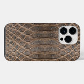 爬虫類スキンテクスチャコードCod.03 iPhoneケース (裏面横)