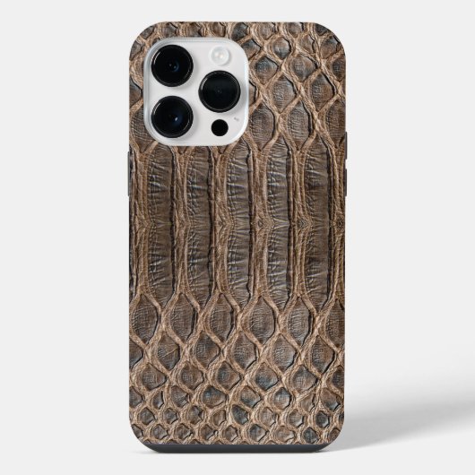 爬虫類スキンテクスチャコードCod.03 iPhoneケース (裏面)