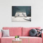 爬虫類バキング キャンバスプリント (インサイチュ (リビング))