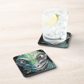 爬虫類リザードマンエイリアン地球外生物 コースター (右側)