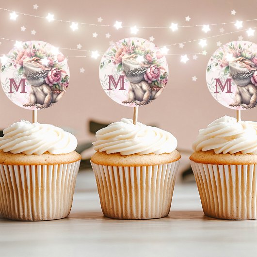 爬虫類リザード誕生日 ラウンドシール