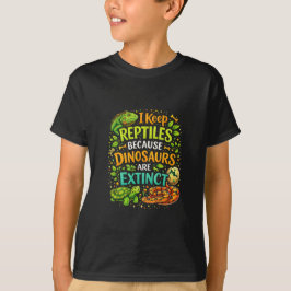 爬虫類ルール Tシャツ