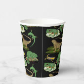 爬虫類両生類トカゲ子供の誕生日パーティー 紙コップ (右)