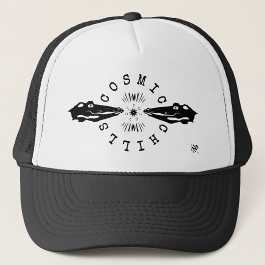 爬虫類冷えモットーv1 キャップ (正面)