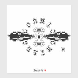 爬虫類冷えモットーv1 シール